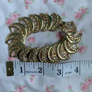 thick gold bangle bracelet